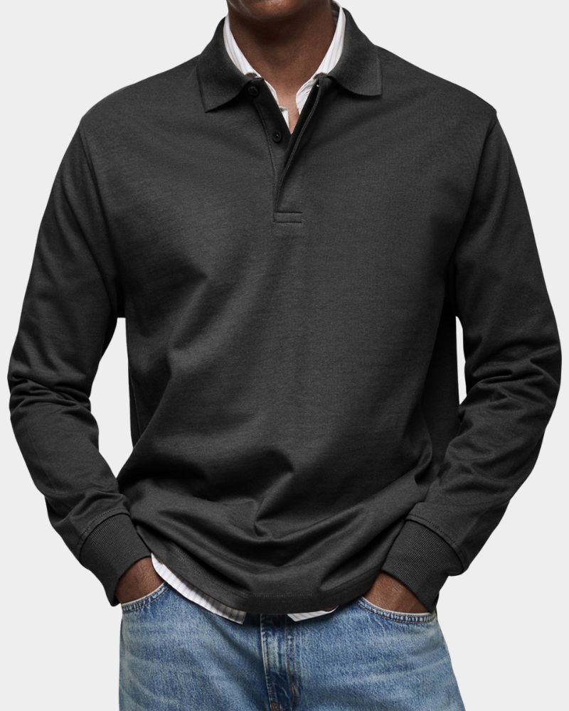 CHARLES | CLASSIC LONG-SLEEVE POLO 3