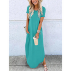 Lottie | Casual Summer Round Neck Maxi Dress 3