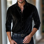 Finlay | Classic Velvet Button Shirt 4