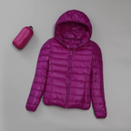 Women's Lightweight Hooded Puffer Jacket for Travel 4