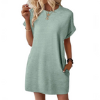 Hattie | Minimalist Round Neck Summer Dress 3
