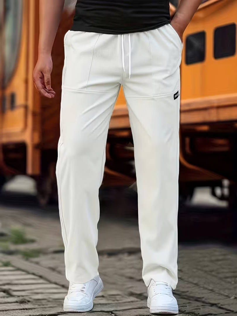 Jasper | Casual Lightweight Straight-Leg Pants 3