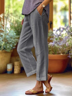 Milena | Casual Straight Cut Pants 4