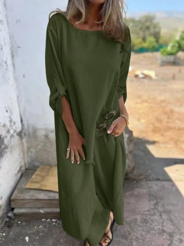 Octavia | Stylish Round Neck Two Piece Set 5