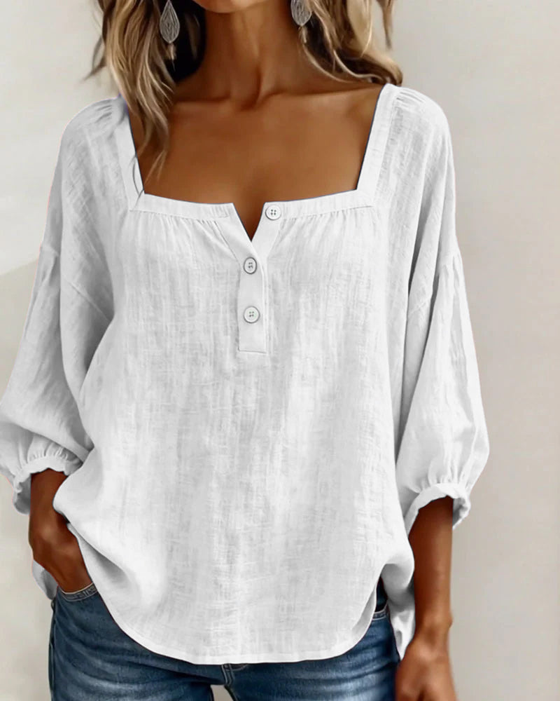 Orlinda | Stylish Relaxed Puff Sleeve Blouse 6