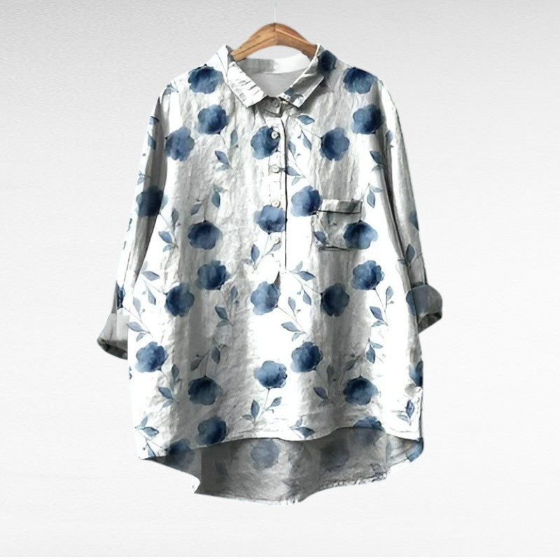 Alodie | Classic Floral MultiColor Blouse 2
