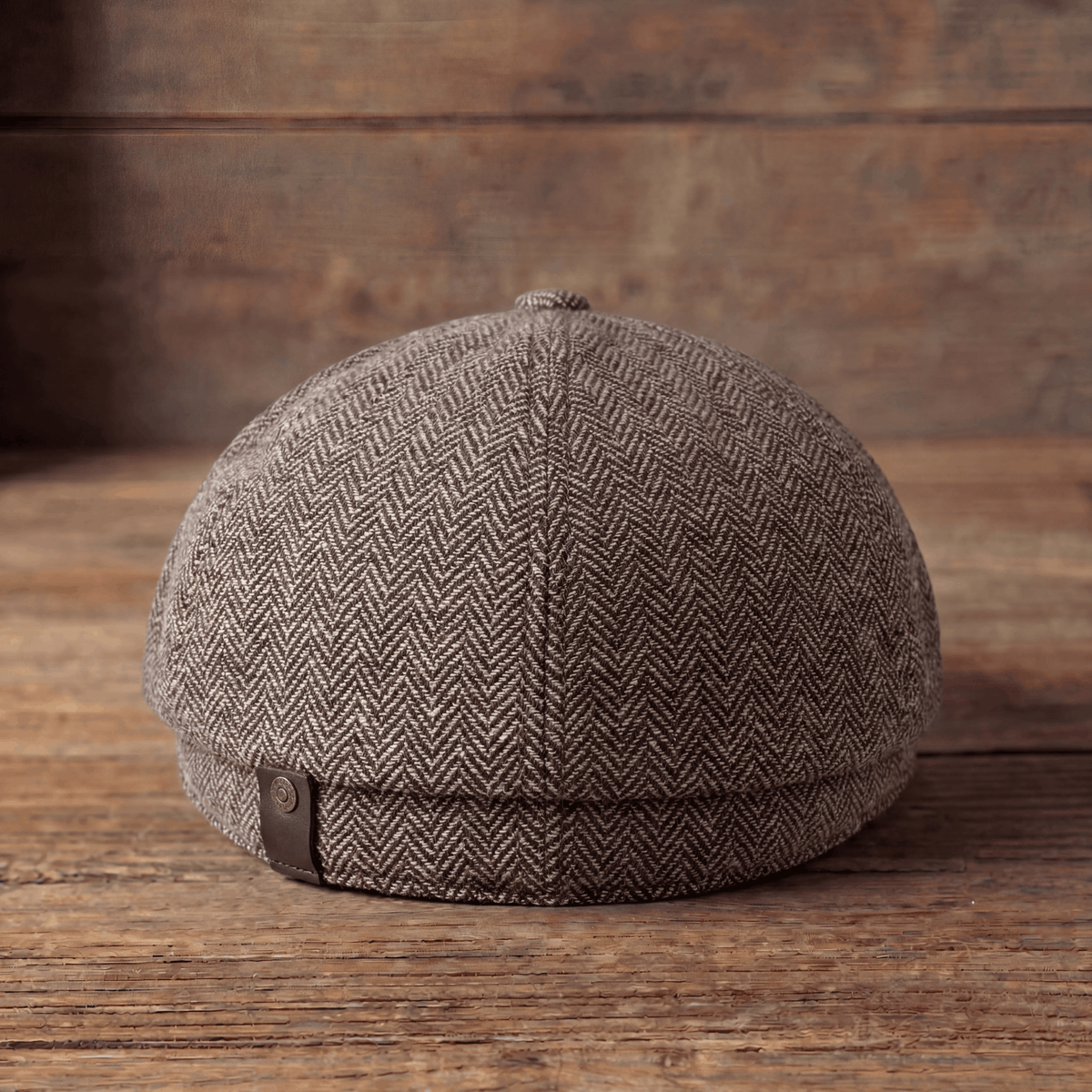 George | Classic Textured Flat Cap 5
