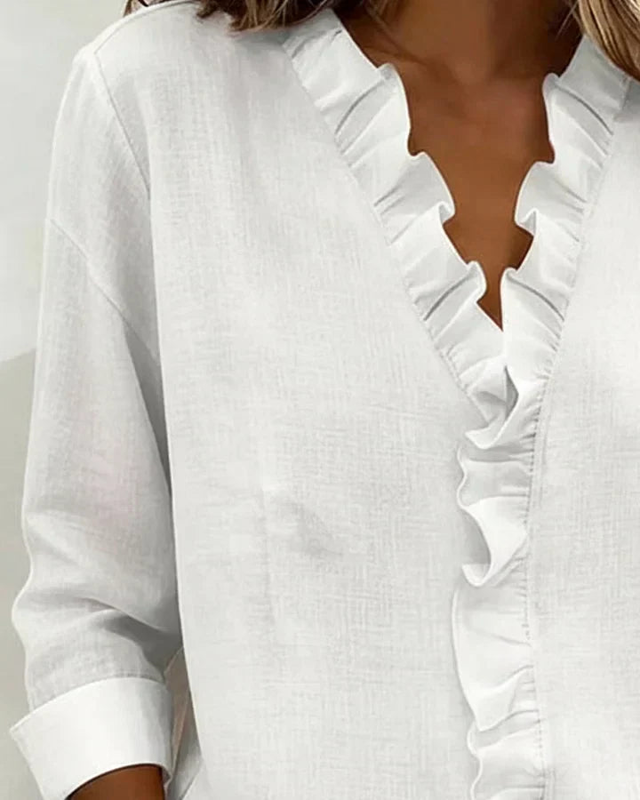 Matilda | Lightweight V-Neck Blouse 8