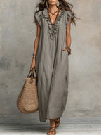 Nola | Stylish Ruffle Sleeveless Dress 2