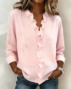 Matilda | Lightweight V-Neck Blouse 1