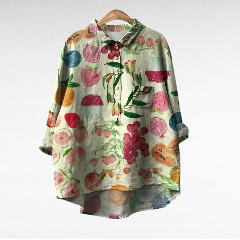 Alodie | Classic Floral MultiColor Blouse 5