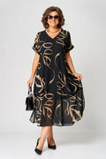 Meliora | Elegant Short Sleeve Dress 3