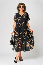 Meliora | Elegant Short Sleeve Dress 3