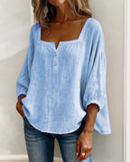 Orlinda | Stylish Relaxed Puff Sleeve Blouse 10