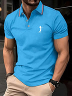 Laurence | Casual Short-Sleeve Golf Printed Shirt 5
