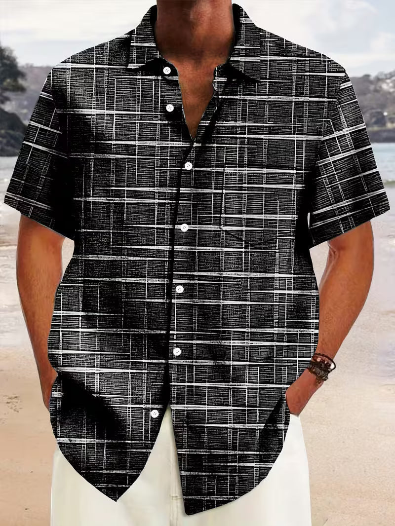 Felix | Classic Button Short Sleeve Summer Shirt 2