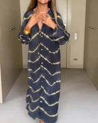 Julia | Stylish Oversized V-Neck Dress 2