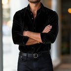 Finlay | Classic Velvet Button Shirt 10