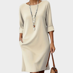 Beatrice | Comfortable Round Neck Dress 3