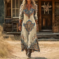 Leanne | Vintage-Inspired Long Sleeve Dress 1