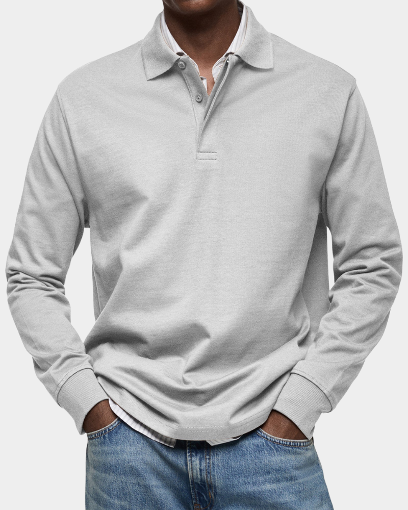 CHARLES | CLASSIC LONG-SLEEVE POLO 4
