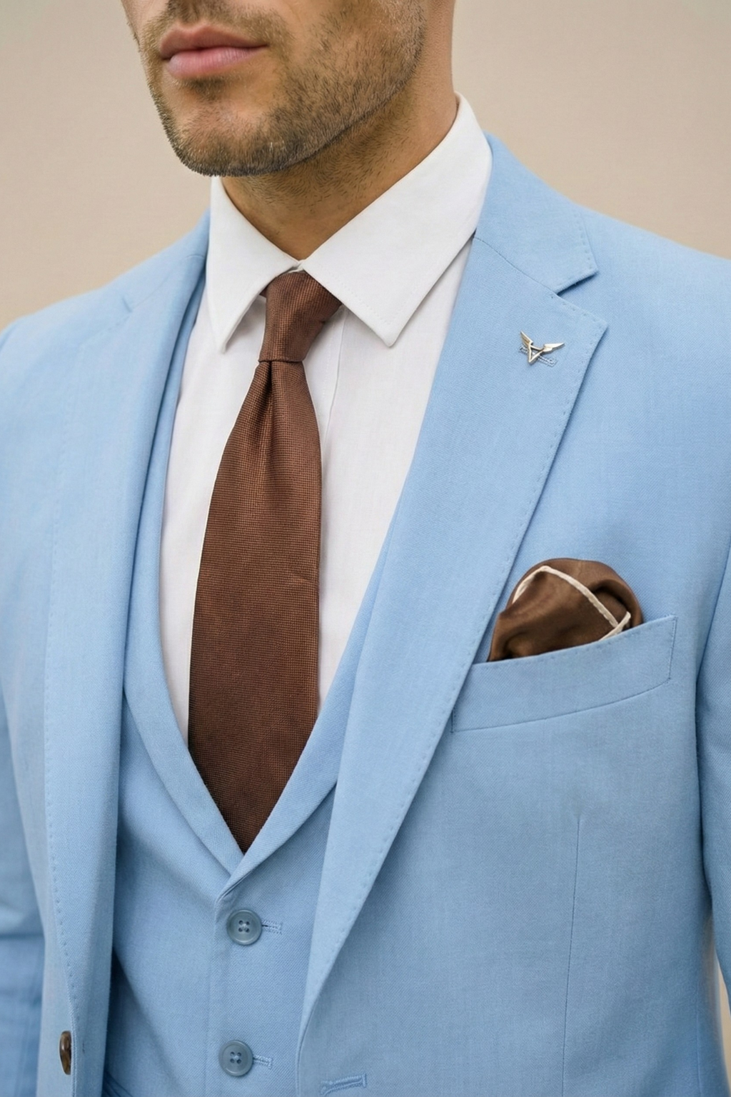Cameron | Classic Modern Three Piece Suit Set 4