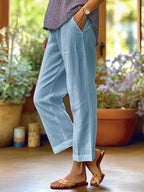 Milena | Casual Straight Cut Pants 5