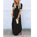 Lottie | Casual Summer Round Neck Maxi Dress 4