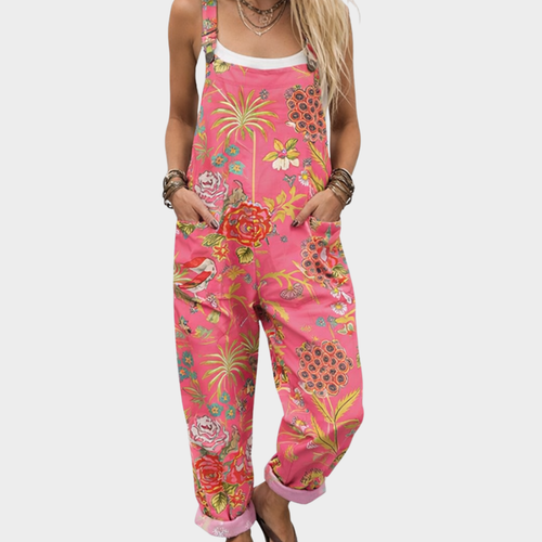 Janet | Artistic Design Comfortable Jumpsuit 1