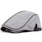 Nelson | Contrast Stitch Flat Cap 4