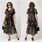 Meliora | Elegant Short Sleeve Dress 1