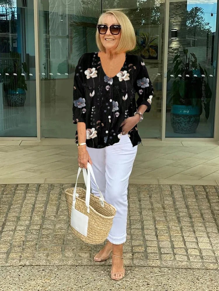 ANITA | ELEGANT FLORAL BLOUSE 5