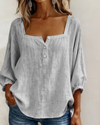 Orlinda | Stylish Relaxed Puff Sleeve Blouse 20