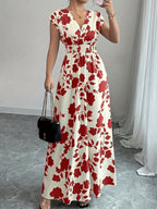Sariyah | Elegant V-Neck Sleeveless Dress 3
