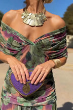 Philippa | Elegant V-neck Party Maxi Dress 6