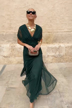 Philippa | Elegant V-neck Party Maxi Dress 2
