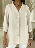 Lillian | Stylish Ruffle Mid Sleeve Blouse 4