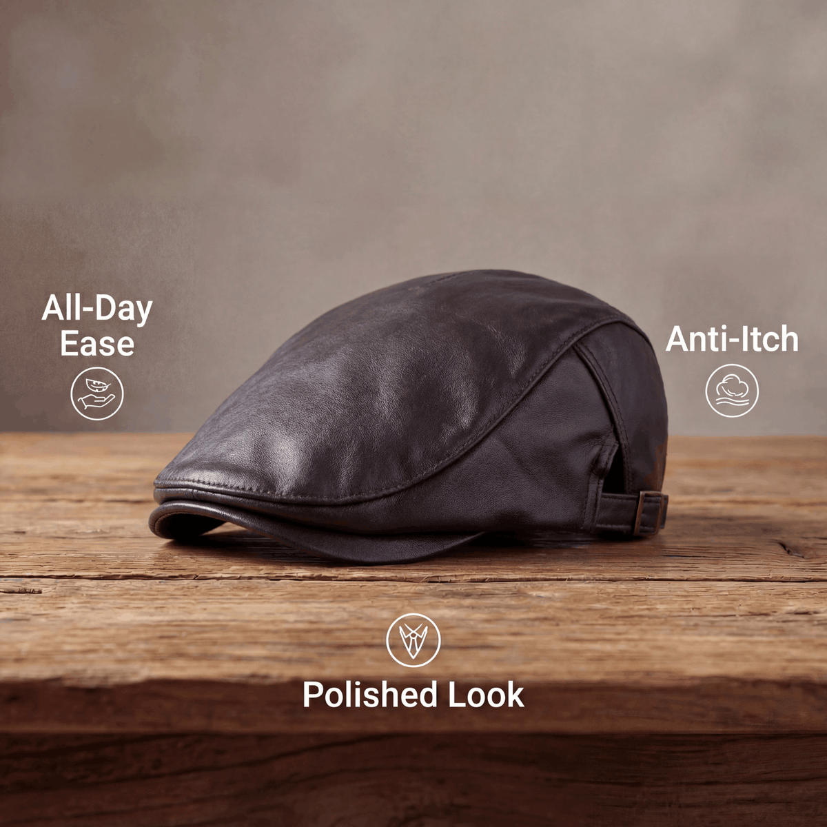Daven | Classic Premium Flat Cap 6