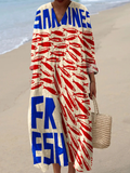 Clementine | Vintage Fish Sardines Art Dress 2