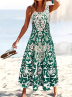 Yvonne | Sleeveless Floral Summer Dress 2