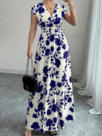 Sariyah | Elegant V-Neck Sleeveless Dress 5