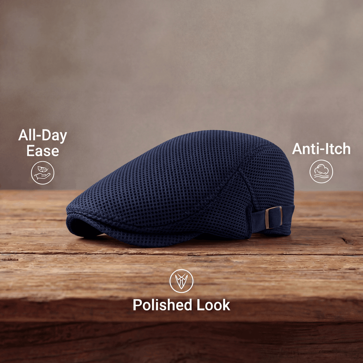Arthur | Classic Textured Flat Cap 6