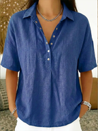 Quinley | Casual Button-Up Collar Shirt 3