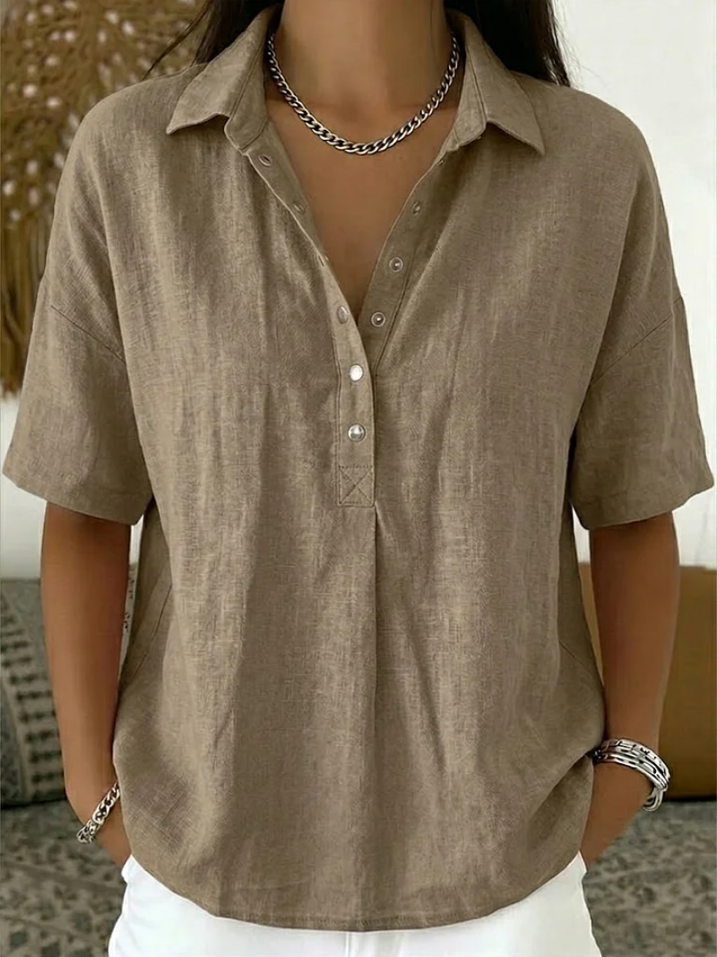 Quinley | Casual Button-Up Collar Shirt 2