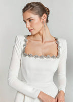 Lucinda | Elegant Velvet Mini Dress 10