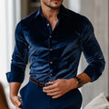 Finlay | Classic Velvet Button Shirt 2