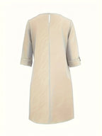 Beatrice | Comfortable Round Neck Dress 7