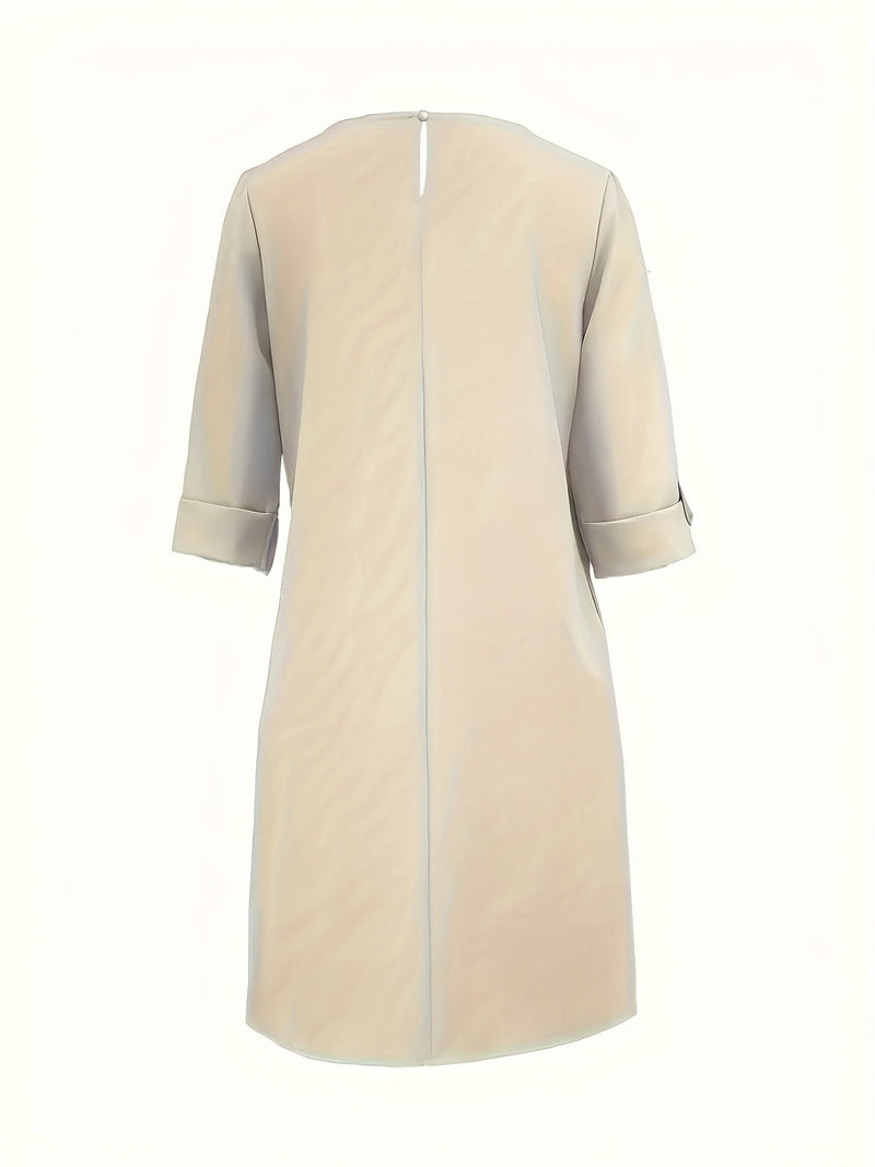 Beatrice | Comfortable Round Neck Dress 7