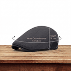 Varen | Classic Everyday Pinstripe Flat Cap 3