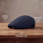 Varen | Classic Everyday Pinstripe Flat Cap 6